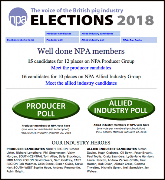 NPA elections site